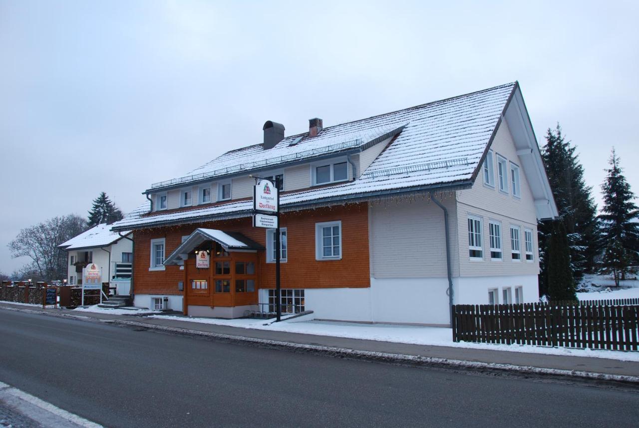 Landgasthof Zum Dorfkrug Hotel Häusern Kültér fotó